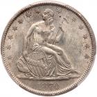 1870-S Liberty Seated 50C PCGS MS62