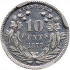 1870 Pattern 10C. J-847 NGC Proof 64 - 2