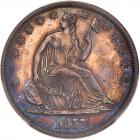 1857 Liberty Seated 50C PCGS Proof 62