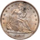 1888 Liberty Seated 50C PCGS MS64