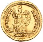 Theodosius I. Gold Solidus (4.41 g), AD 379-395 VF - 2