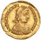 Valentinian III. Gold Solidus (4.40 g), AD 425-455 EF