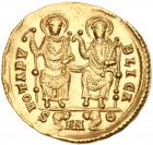 Valens. Gold Solidus (4.40 g), AD 364-378 EF - 2