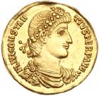 Constantius II. Gold Solidus (4.18 g), AD 337-361 Superb EF