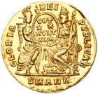 Constantius II. Gold Solidus (4.18 g), AD 337-361 Superb EF - 2