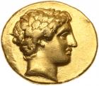 Macedonian Kingdom. Philip II. Gold Stater (8.41 g), 359-336 BC VF