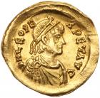 Leo I. Gold Semissis (2.12 g), AD 457-474 Nearly EF