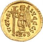 Leo I. Gold Solidus (4.42 g), AD 457-474 EF - 2