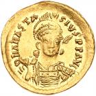 Anastasius I. Gold Solidus (4.38 g), 491-518 Nearly EF