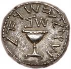 Judaea, Jewish War. Silver Shekel (14.06 g), 66-70 CE Superb EF