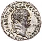 Vespasian. Silver Denarius (3.47 g), AD 69-79 Superb EF