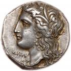 Lucania, Metapontion. Silver nomos (7.89 g), ca. 330-280 BC EF