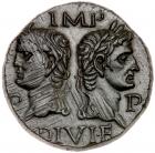 Augustus, with Agrippa. AE As (13.23 g), 27 BC-AD 14 EF