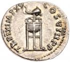 Titus. Silver Denarius (3.54 g), as Caesar, AD 69-79 Superb EF - 2