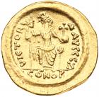 Justin II. Gold Solidus (4.39 g), 565-578 VF - 2