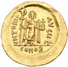 Phocas. Gold Solidus (4.38 g), 602-610 Choice VF - 2