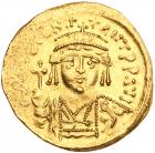 Tiberius II Constantine. Gold Solidus (4.30 g), 578-582 VF