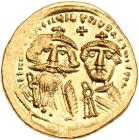 Heraclius. Gold Solidus (4.43 g), 610-641 Nearly EF