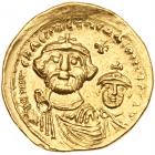 Heraclius. Gold Solidus (4.36 g), 610-641 Nearly EF