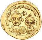 Heraclius. Gold Solidus (4.15 g), 610-641 VF