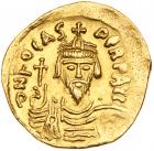 Phocas. Gold Solidus (4.41 g), 602-610 VF