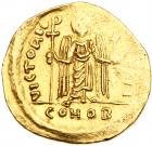 Phocas. Gold Solidus (4.41 g), 602-610 VF - 2