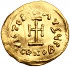 Heraclius. Gold Tremissis (1.38 g), 610-641 EF - 2