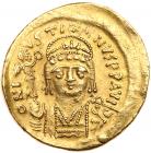 Justin II. Gold Solidus (4.38 g), 565-578 VF