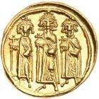 Heraclius. Gold Solidus (4.41 g), 610-641 Nearly EF