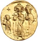 Heraclius. Gold Solidus (4.34 g), 610-641 VF