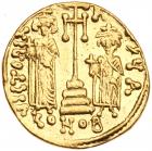 Constans II. Gold Solidus (4.32 g), 641-668 Choice VF - 2