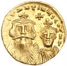 Constans II. Gold Solidus (4.31 g), 641-668 EF