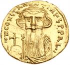 Constans II. Gold Solidus (4.39 g), 641-668 EF