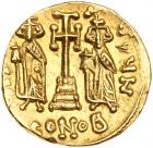 Constantine IV Pogonatus. Gold Solidus (4.35 g), 668-685 EF - 2