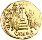 Constantine IV Pogonatus. Gold Solidus (4.43 g), 668-685 EF - 2