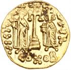 Constantine IV Pogonatus. Gold Solidus (4.30 g), 668-685 Nearly EF - 2