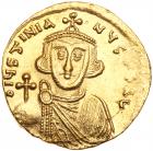 Justinian II. Gold Solidus (4.40 g), first reign, 685-695 EF