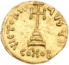 Tiberius III (Apsimar). Gold Solidus (4.36 g), 698-705 Nearly EF - 2