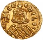 Theophilus. Gold Solidus (3.78 g), 829-842 Superb EF - 2