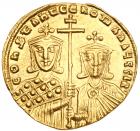 Constantine VII and Romanus II. Gold Solidus (4.25 g), 945-959 Nearly EF - 2