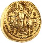 India - Kushan Empire. Vasudeva II. Gold Dinar (8.08 g), ca. AD 290-310 Choice VF - 2