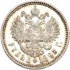 Russia. Rouble, 1895- NGC MS61 - 2