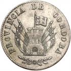 Argentina: Cordoba. 8 Reales, 1852 NGC AU53