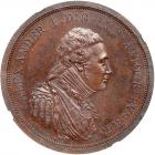 Russia. Copper Pattern Rouble, 1804 NGC MS63 BR