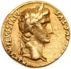 Augustus, 27 BC-AD 14. Gold Aureus (7.34g) About VF