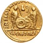 Augustus, 27 BC-AD 14. Gold Aureus (7.34g) About VF - 2