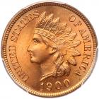 1900 Indian Head 1C PCGS MS66 RD