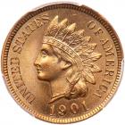 1901 Indian Head 1C PCGS MS66