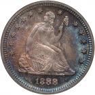 1888-S Liberty Seated 25C NGC MS66