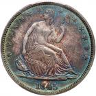 1845 Liberty Seated 50C PCGS MS64